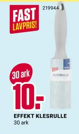 Europris EFFEKT KLESRULLE tilbud