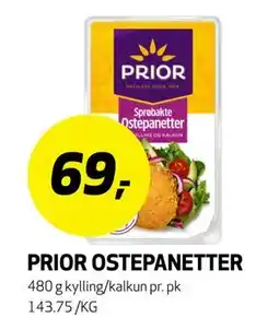Bunnpris PRIOR OSTEPANETTER tilbud