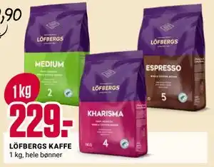 Europris LÖFBERGS KAFFE tilbud