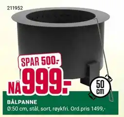 Europris BÅLPANNE tilbud