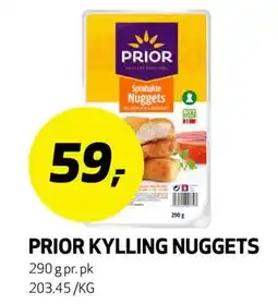 Bunnpris PRIOR KYLLING NUGGETS tilbud