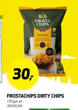 Bunnpris FROSTACHIPS DIRTY CHIPS tilbud