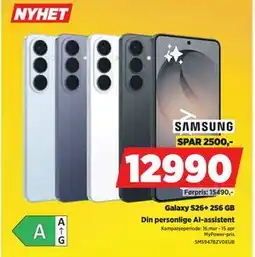 POWER Galaxy S26+ 256 GB tilbud