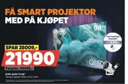 POWER Q7FA QLED TV 98 tilbud