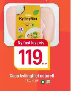 Coop Extra Coop kyllingfilet naturell tilbud