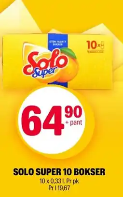 Coop Extra Solo super 10 bokser tilbud