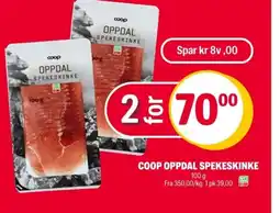 Coop Extra Coop oppdal spekeskinke tilbud