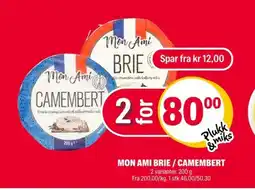 Coop Extra Mon ami brie/camembert tilbud