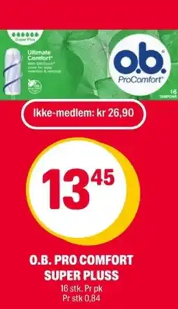 Coop Extra O.b. pro comfort super pluss tilbud