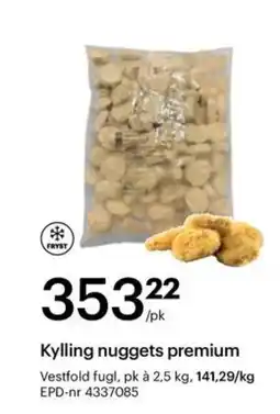 Storcash Kylling nuggets premium tilbud