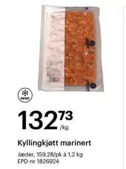 Storcash Kyllingkjøtt marinert tilbud