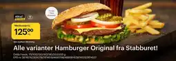 Storcash Alle varianter Hamburger Original fra Stabburet! tilbud