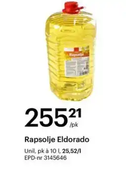 Storcash Rapsolje Eldorado tilbud