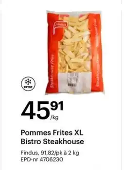 Storcash Findus Pommes Frites XL Bistro Steakhouse tilbud