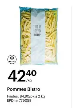 Storcash Findus Pommes Bistro tilbud