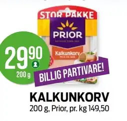 Kiwi PRIOR Kalkunkorv tilbud