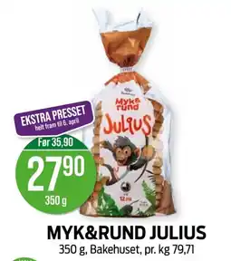 Kiwi BAKEHUSET Myk&rund julius tilbud