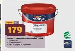Megaflis Nordsjø Professional mediumsparkel/LS 104 tilbud