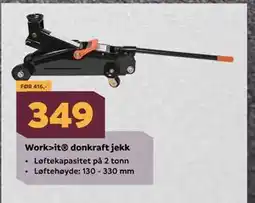 Megaflis Workit donkraft jekk tilbud