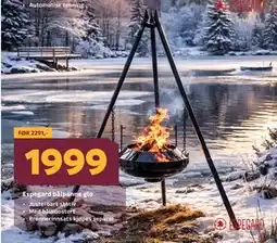 Megaflis Espegard bålpanne glo tilbud