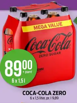 Kiwi Coca-cola zero tilbud