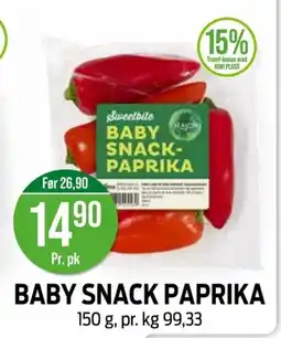 Kiwi Baby snack paprika tilbud