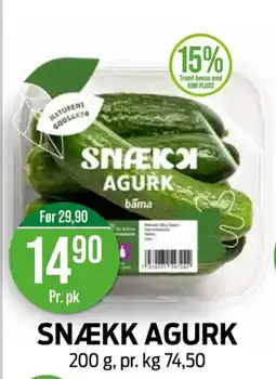 Kiwi Snækk agurk tilbud