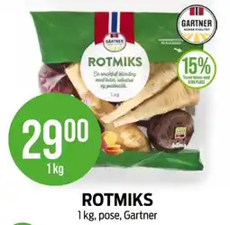 Kiwi GARTNER Rotmiks tilbud