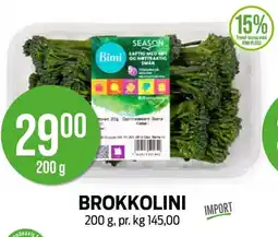 Kiwi Brokkolini tilbud