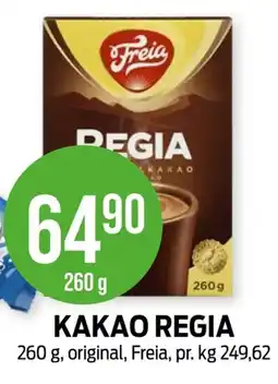 Kiwi FREIA Kakao regia tilbud