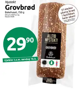 Joker BAKEHUSET Grovbrød tilbud