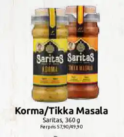 Joker SARITAS Korma/tikka masala tilbud