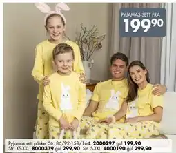 Sparkjøp PYJAMAS SETT tilbud