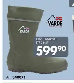 Sparkjøp JERV TURSTØVEL STR 36-47 tilbud