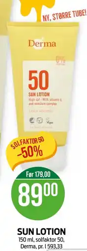 Kiwi SUN LOTION tilbud