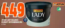 Coop Obs Jotun Lady balance 05/matt interiørmaling tilbud