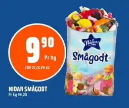 Coop Obs NIDAR Smågodt tilbud
