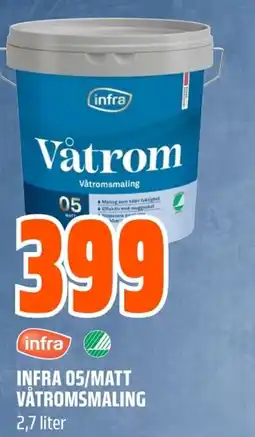 Coop Obs Infra 05/matt vatromsmaling tilbud