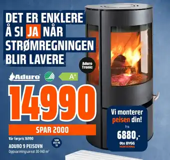 Coop Obs Aduro 9 Peisovn tilbud