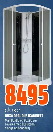 Coop Obs Duxa opal dusjkabinett tilbud