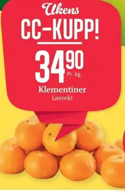 CC Mat Klementiner tilbud