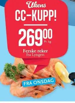 CC Mat Ferske reker tilbud