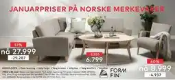 Skeidar Noor Lux Hjørnesofa tilbud