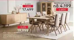 Skeidar Stressless Chilli (M) spisestol tilbud