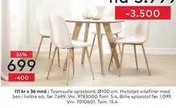 Skeidar Billie spisestol tilbud