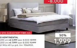Skeidar Oslo sengegavl tilbud
