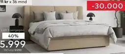Skeidar LUX 3 sengegavl tilbud