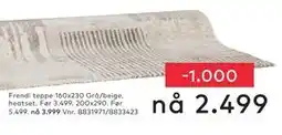 Skeidar Frendi teppe tilbud