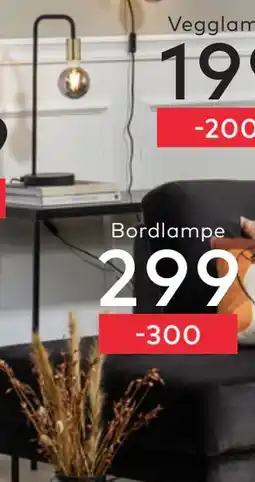 Skeidar Bordlampe tilbud