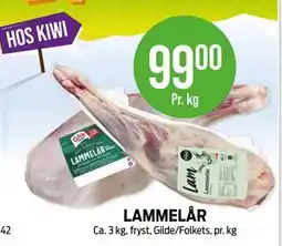 Kiwi LAMMELÅR tilbud